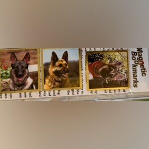 German Shepherd Magnetic Bookmarks